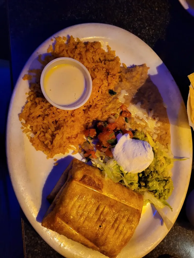 Chimichanga Ala Carta Blanca