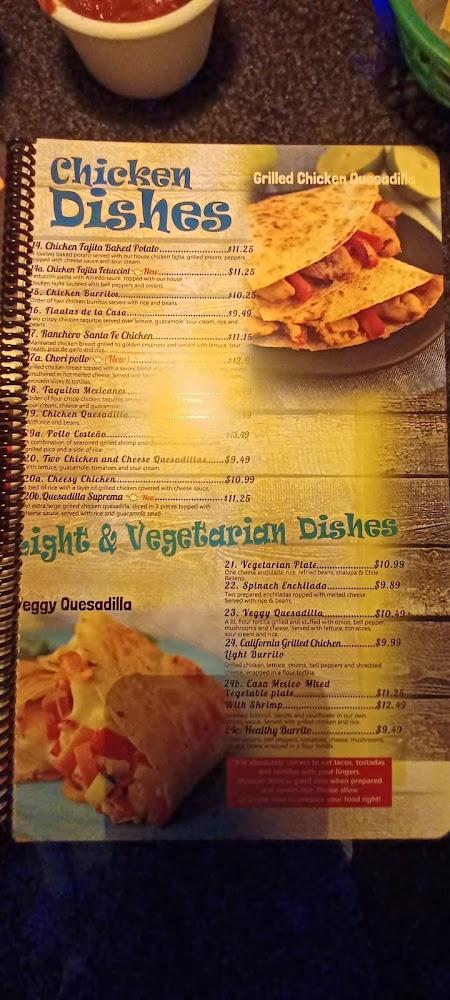 Casa Mexico - Menu Scan 4